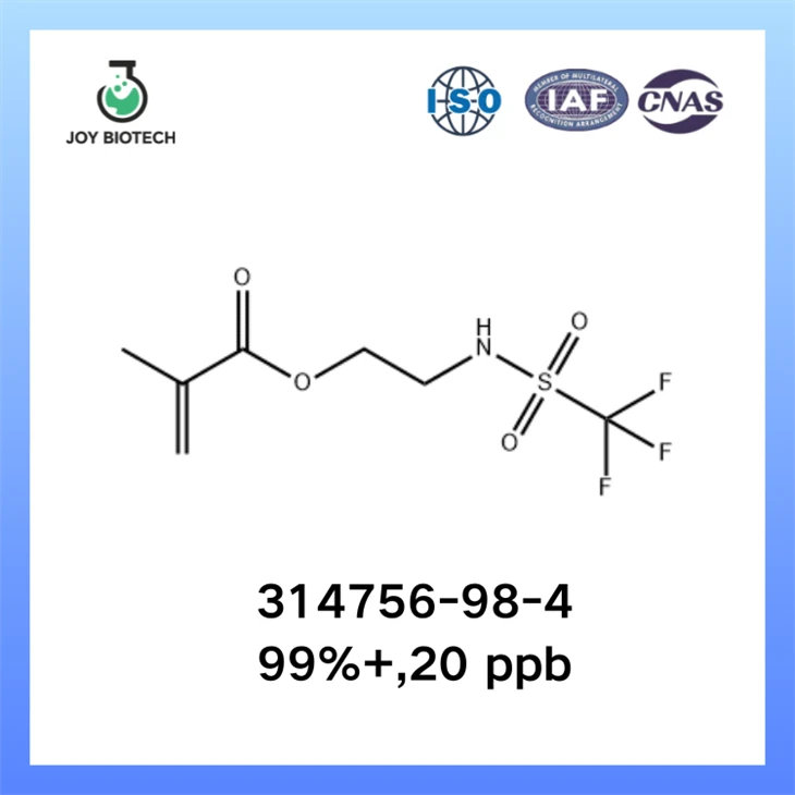 2-Própensýra, 2-metýl-, 2-[[(tríflúormetýl)súlfónýl]amínó]etýl EsterCAS NO 314756-98-4